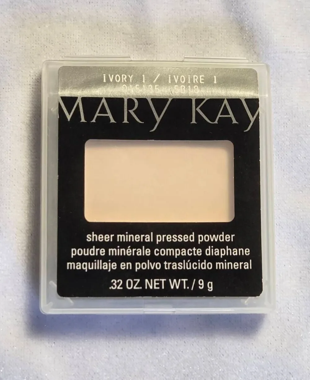 Mary Kay MK Sheer Mineral Pressed Powder Ivory 1 Discontinued